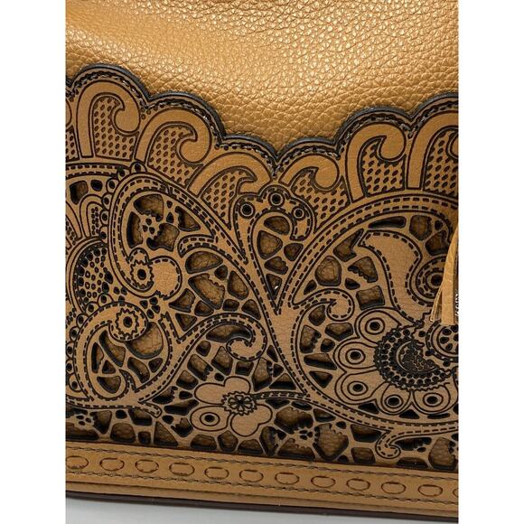 Brighton Leather bucket bag Clover Clementine Handbag - Picture 3 of 8